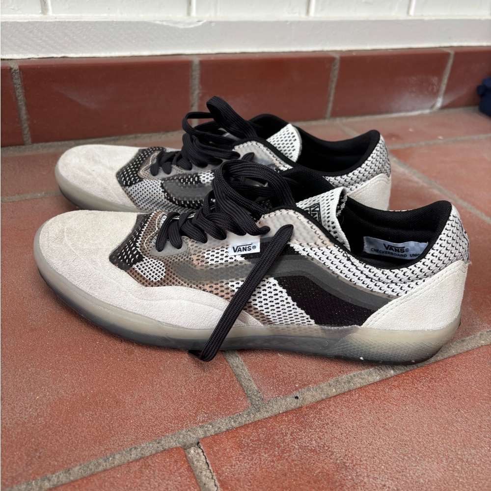 Vans Monochrome Knit Sneakers